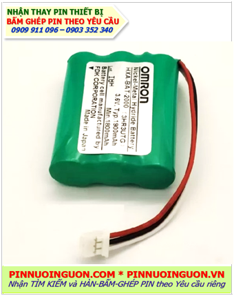 Omron HBP-1300 HXA-BAT-2000 , Pin máy đo huyết áp Omron HBP-1300 HXA-BAT-2000 3HR3UTG (3.6v1800mAh) 